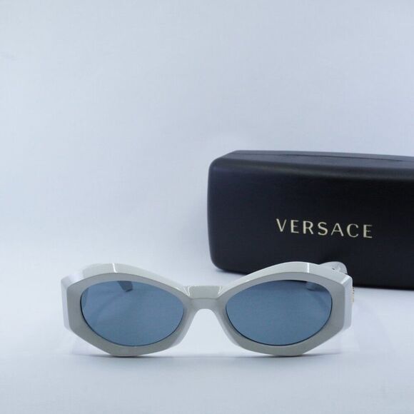 NEW VERSACE VE4466U 546280 WHITE/DARK BLUE SUNGLASSES main image 9